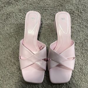 Pink Zara Heels